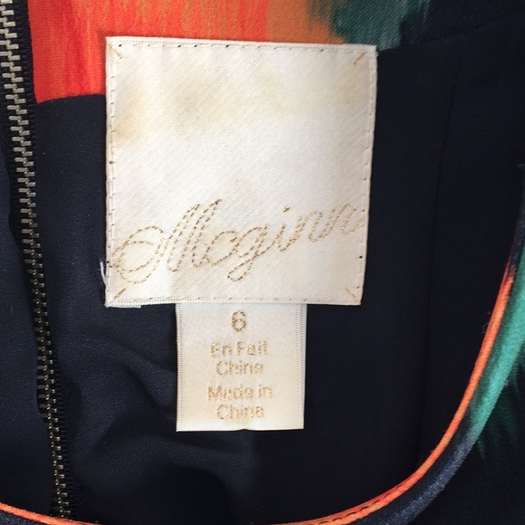 Anthropologie Mcginn Poppy Palette Dress - size 6 - Picture 6 of 7